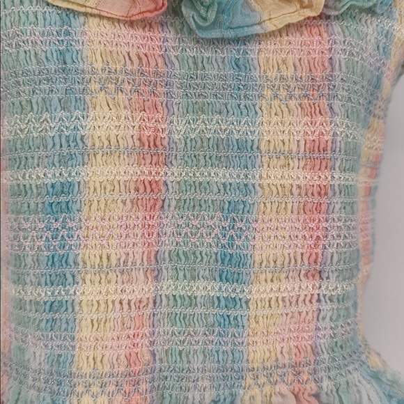 LoveShackFancy Saba Cropped Top & Camilla Rainbow Skirt Set - Picture 5 of 10